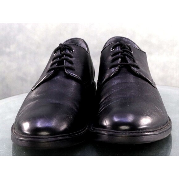 Bostonian Bolton Men's Plain Toe Dress Shoes Size 13 Leather Black 15770 - Picture 3 of 11